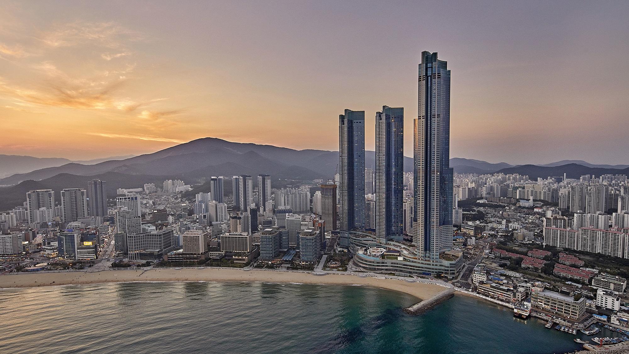 Signiel Ciudad Metropolitana de Busan Exterior foto